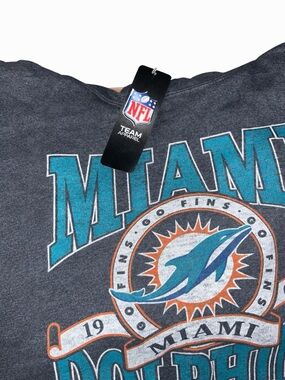 Team Apparel NFL Tag Black Heather Crew Tee